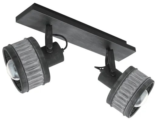 Eglo 43445 - Faretto TURROCK 2xE27/28W/230V