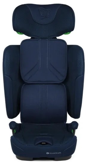 KINDERKRAFT - Seggiolino auto FIX2GO i-Size per bambini da 76 a 150 cm, blu