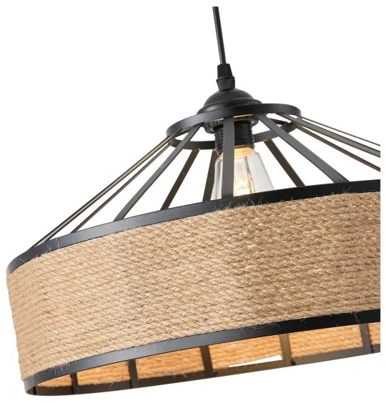 Lampadario a sospensione con filo 1xE27/15W/230V beige