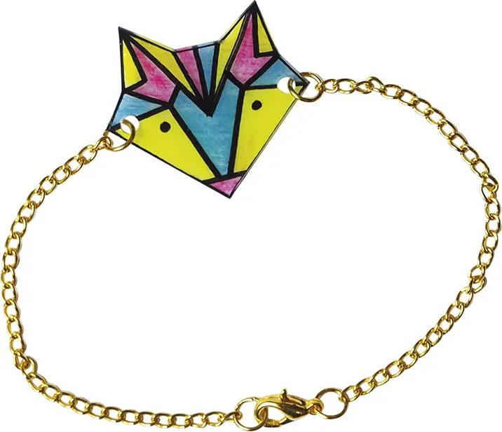 Atelier per bambini - Gioielli in plastica termoretraibile Geometrix