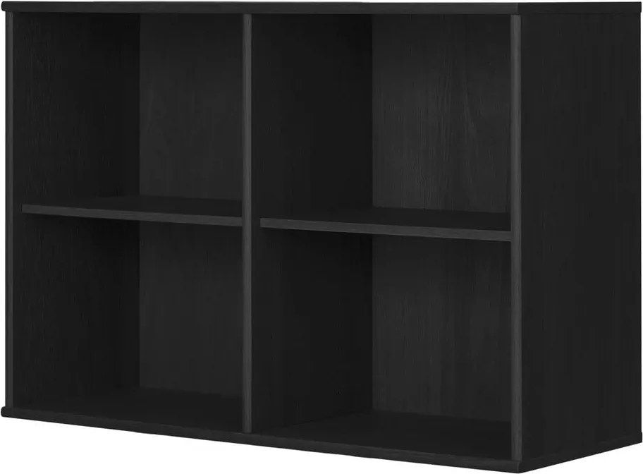 Libreria a sospensione nera in frassino 89x61 cm Mistral - Hammel Furniture