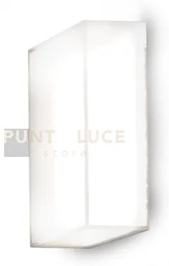 Domino-20 applique 20cm da parete o soffitto bianco a led 3000k 18w