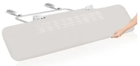 Lionelo - Barriera di sicurezza per letto LORA XL grigia