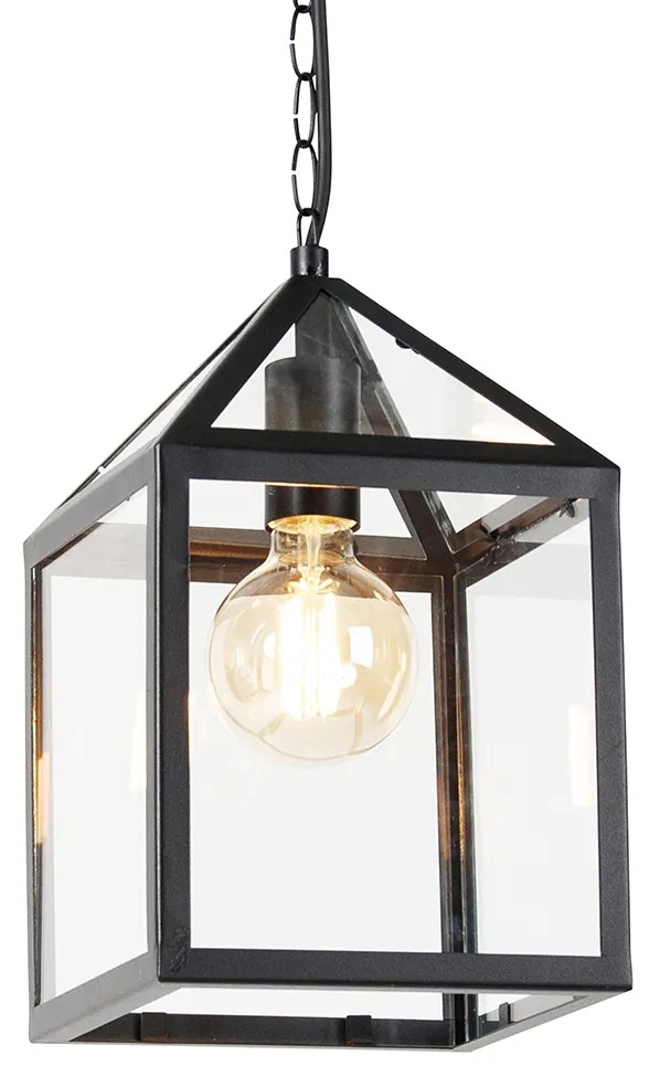 Lampada a sospensione da esterno intelligente nera IP23 incl. Wifi G95 - Amsterdam