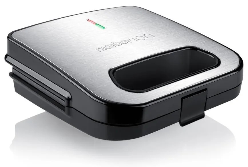 Niceboy ION Snacker S1 - Macchina per i panini 750W/230V cromo opaco/nero