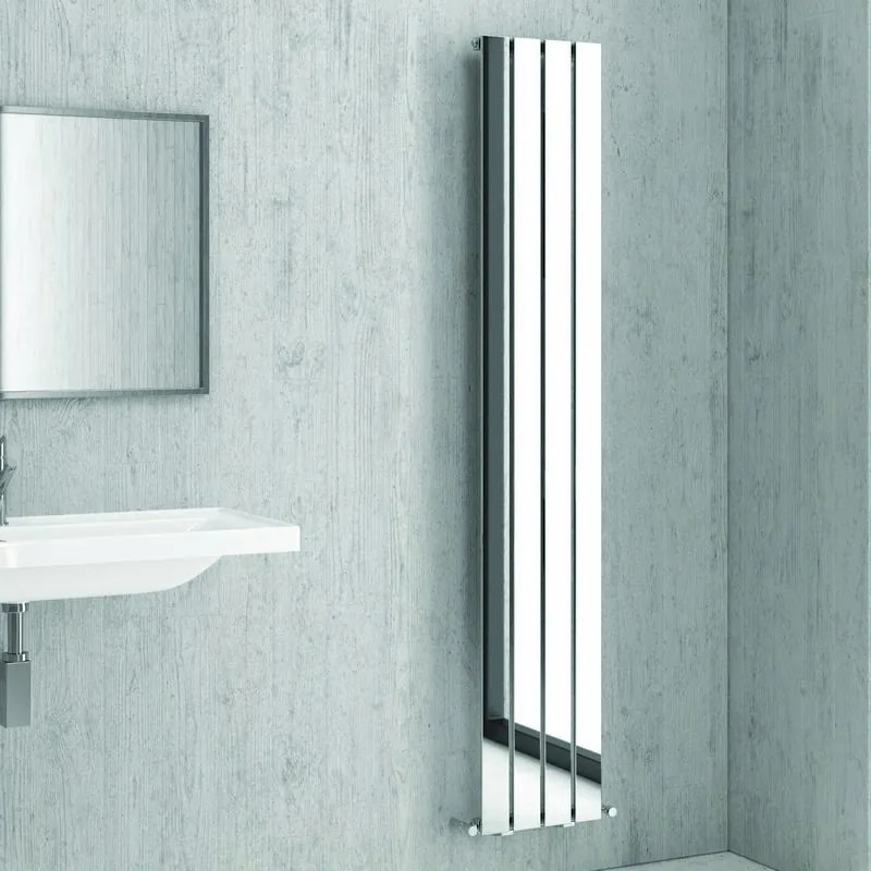 Termoarredo radiatore bagno 180x30cm con elementi piatti modello Kam-370 - KAMALU