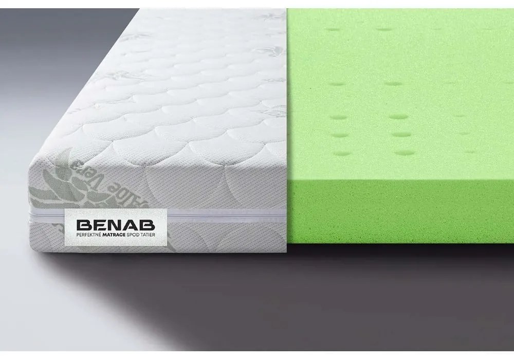 Topper in schiuma dura media 120x200 cm Soft - BENAB