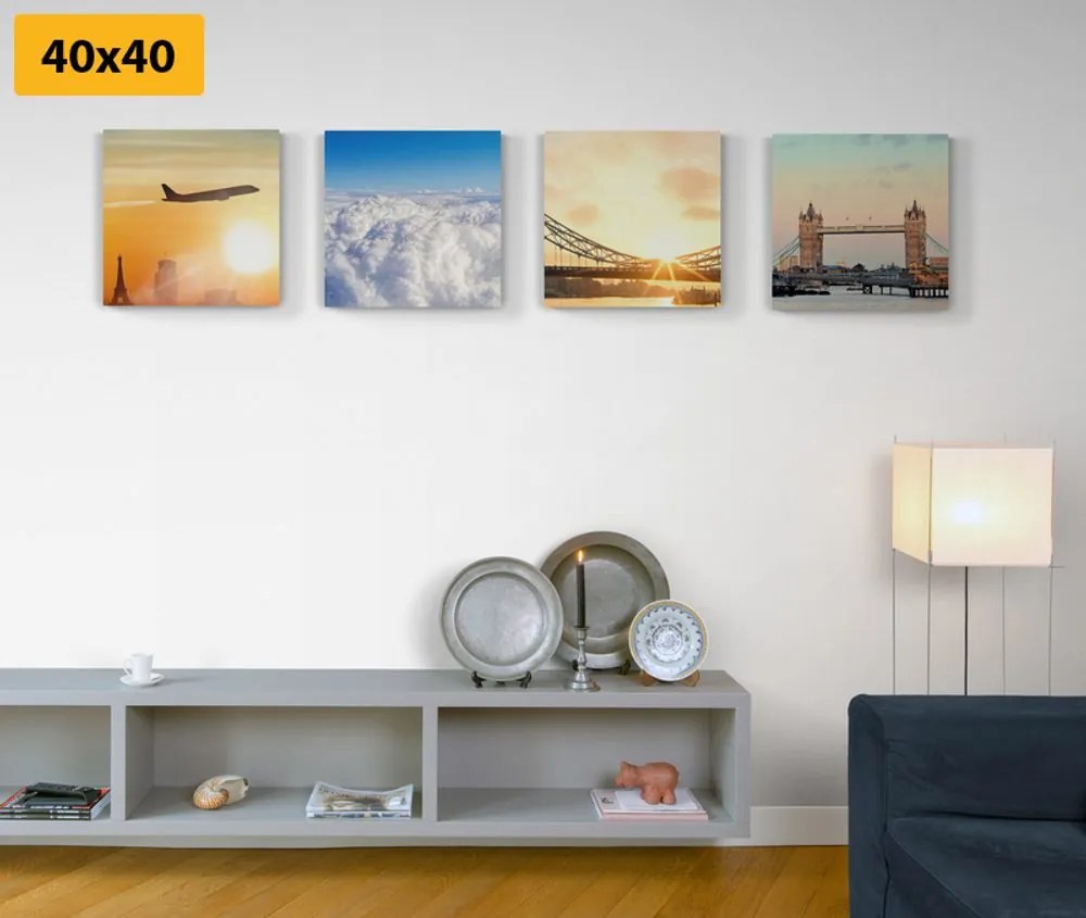 Set di quadri – Viaggio a Londra