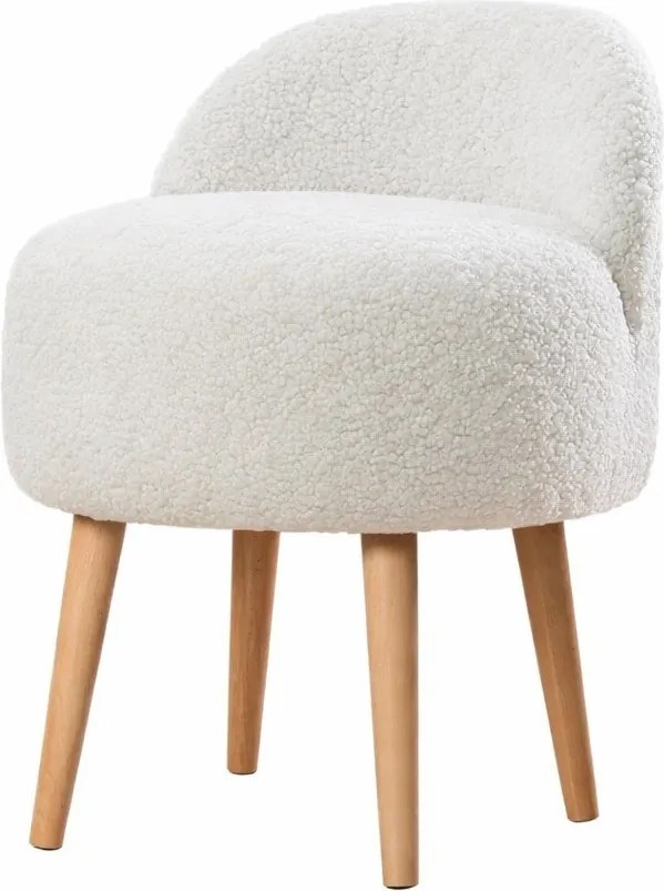 Sgabello bianco Rufmee - Artie