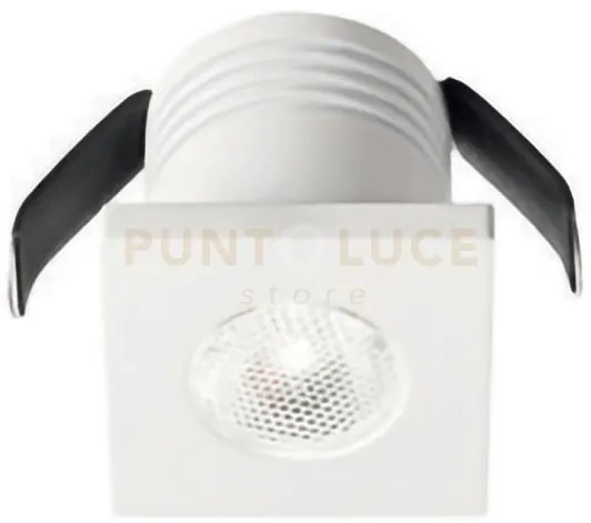Gfa903c- faretto da incasso a molla in alluminio a led 3000k 170lm ...