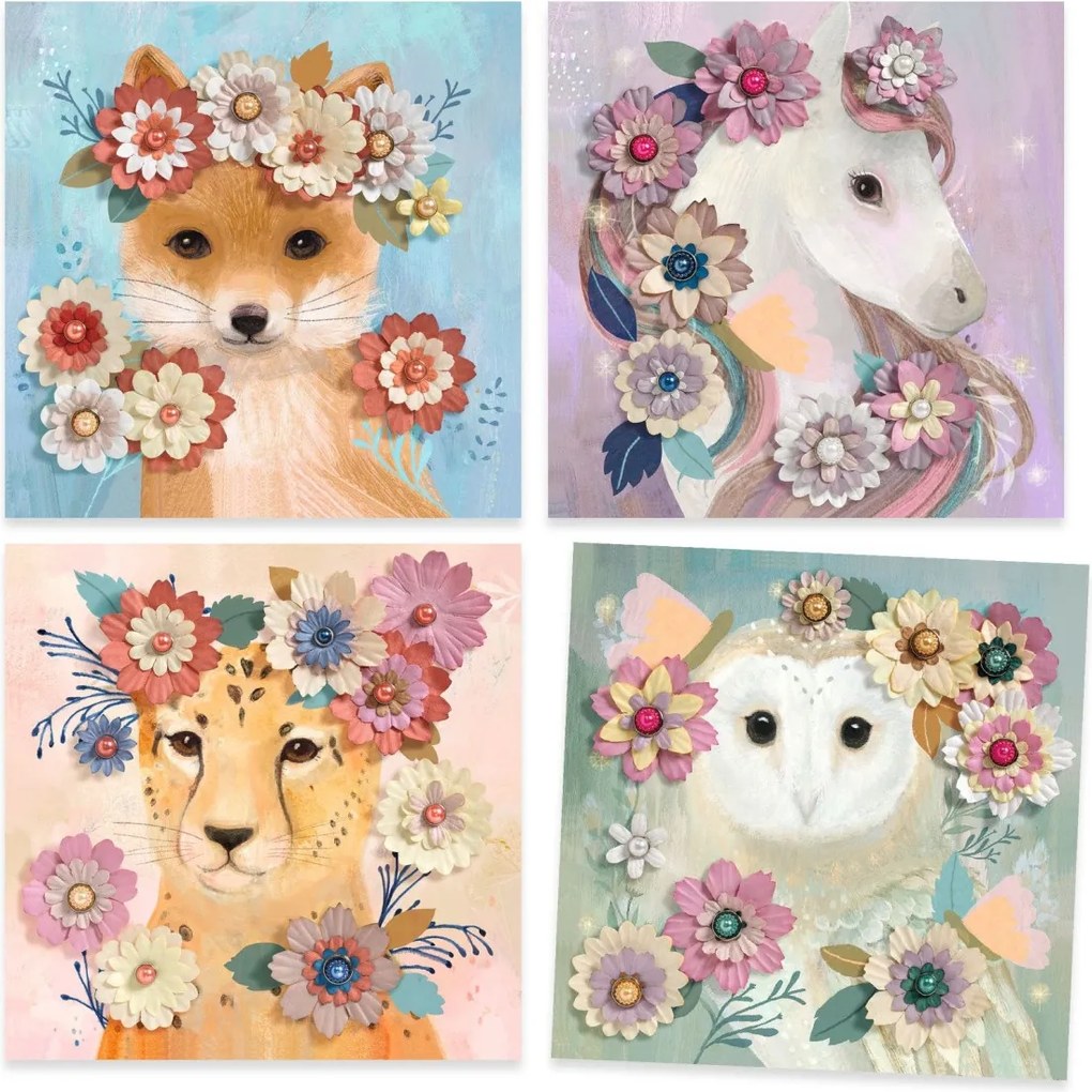 Gioco creativo - Corone di fiori