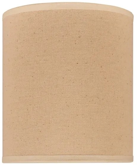 Duolla - Paralume ROLLER E27 diametro 13 cm beige
