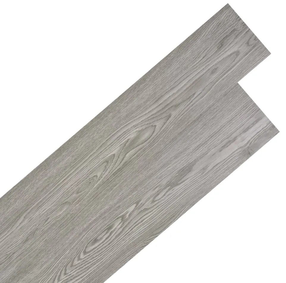 Listoni Pavimentazione Autoadesivi Pvc 5,02 M² 2mm Grigio Scuro /
