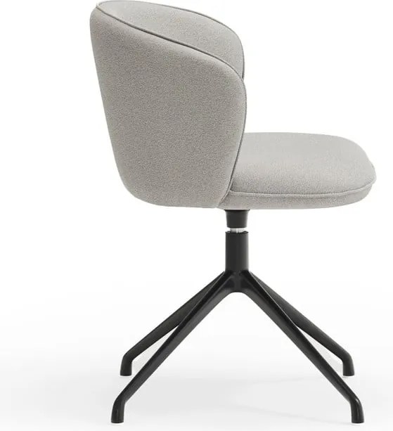 Set di sedie da pranzo grigio chiaro in imbottito 2 pz Add – Teulat