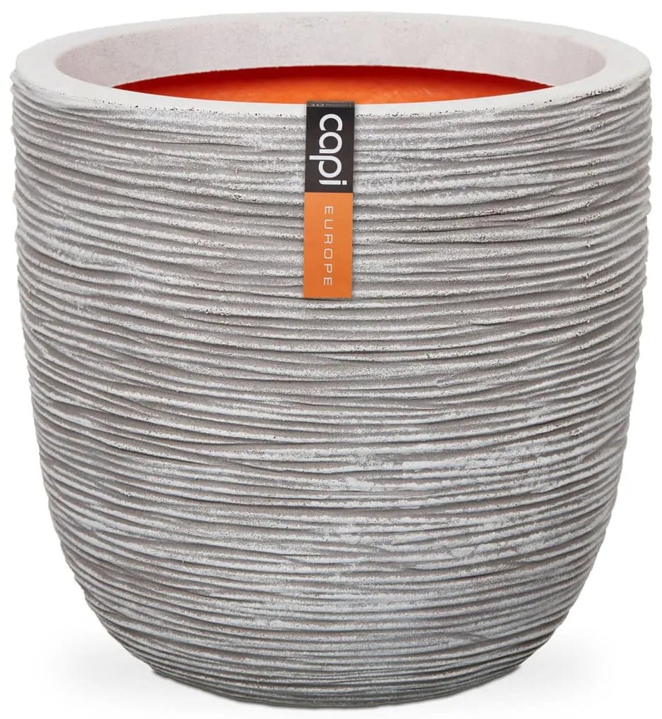 Fioriera Nature Rib Rotonda 43x41 Cm Avorio Kofı933 /