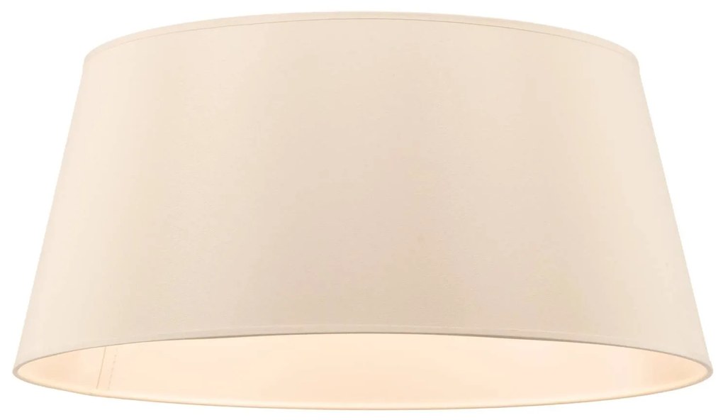 Duolla Paralume Cone altezza 22,5 cm, chintz ecru/bianco