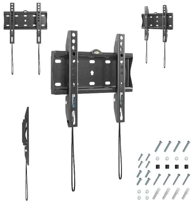 STAFFA SUPPORTO A PARETE DA 23" A 42" (WM-42F-01)