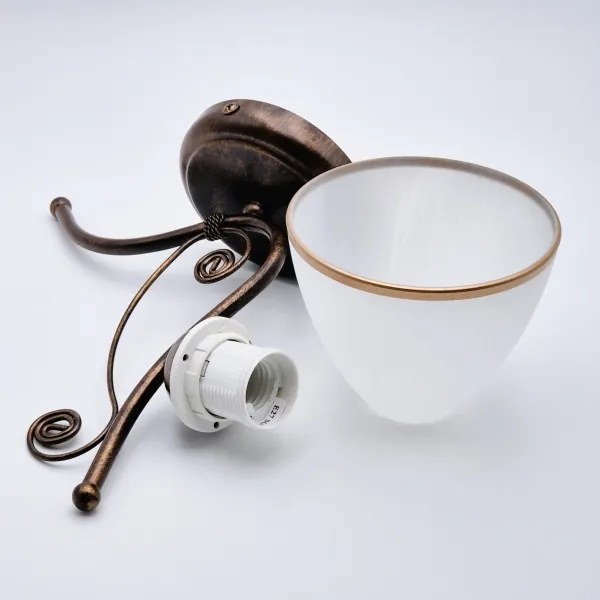 Applique RETRO II 1xE27/60W/230V patina di bronzo