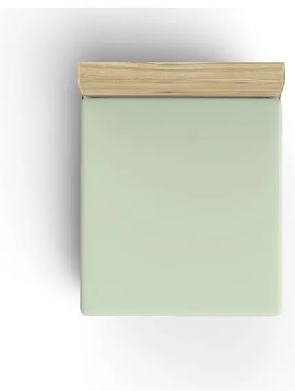 Lenzuolo con angoli in verde chiaro in cotone 140x200 cm – Mijolnir