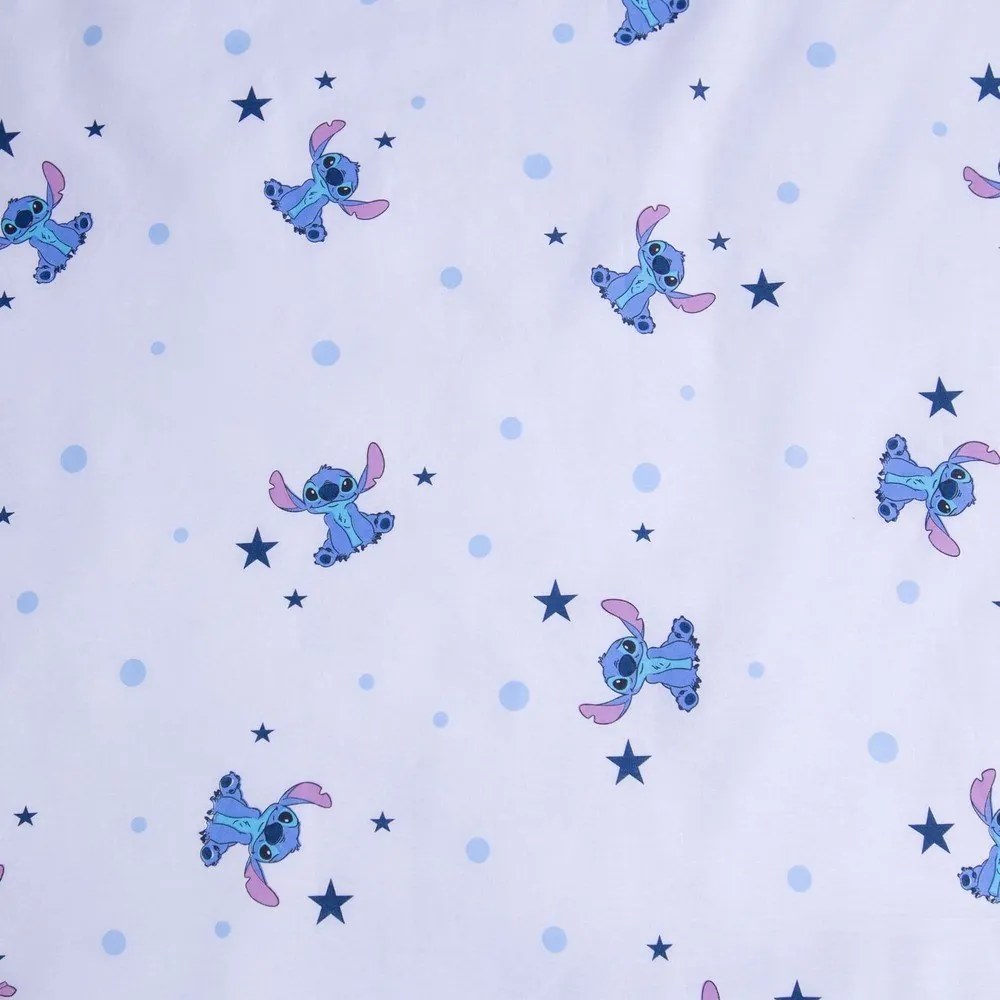 Set copripiumino e federa da bambini blu in cotone per culla 100x135 cm Lilo &amp; Stitch "Clouds" – Jerry Fabrics
