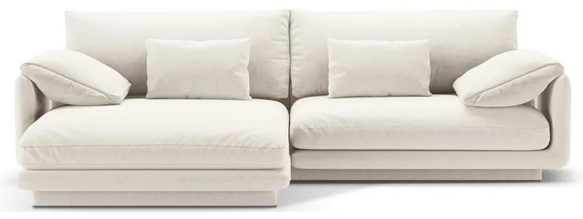 Divano angolare bianco (angolo sinistro) Torino - Micadoni Home