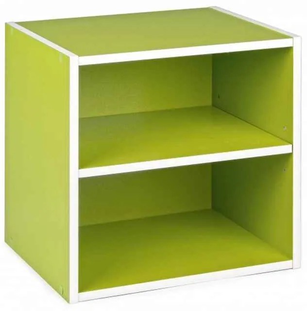 CUBO SANTORINI MENSOLA COMPOSITE VERDE