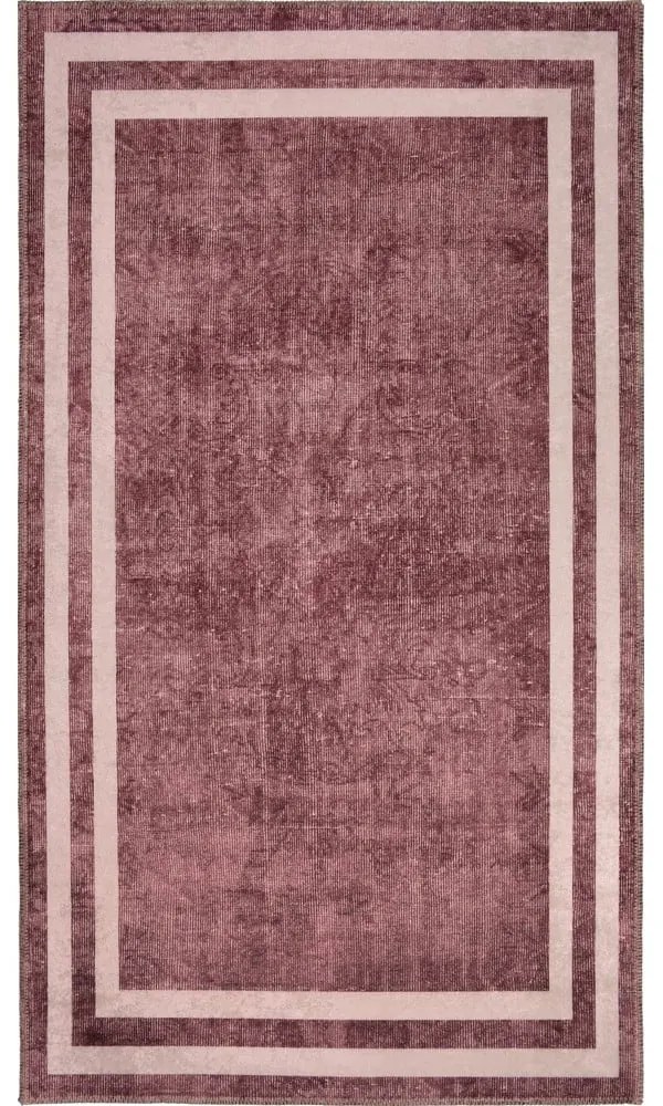 Tappeto lavabile rosso 150x80 cm - Vitaus