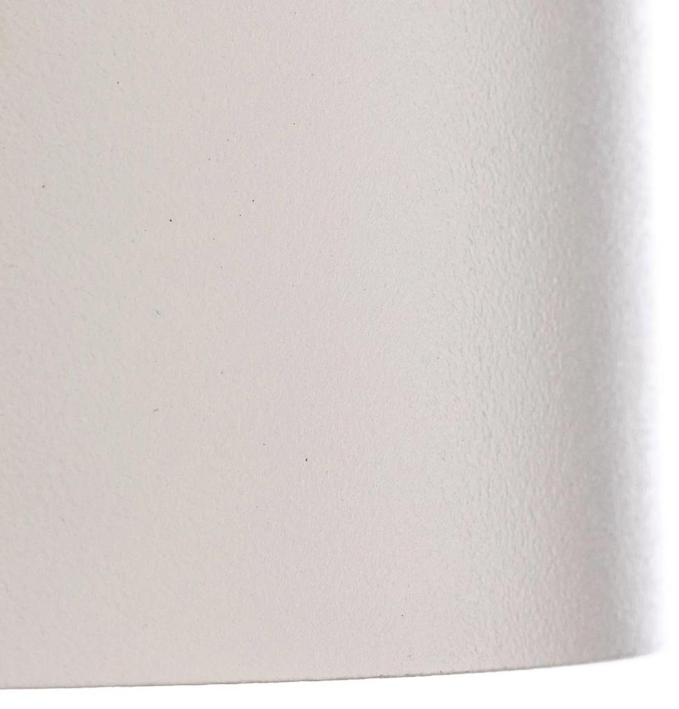 Faretto LED Lindby Nivoria, 11 x 6,5 cm, bianco sabbia