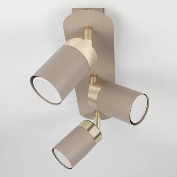 Brilagi - Faretto POKER 3xGU10/25W/230V beige
