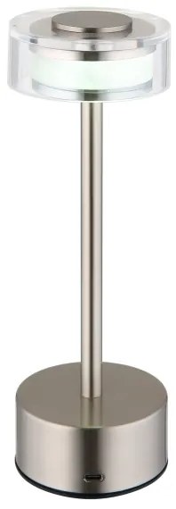 Globo 21026N - Lampada da tavolo LED dimmerabile SHIRA LED/2,5W/3,7V 2700/4000/6500K opaco