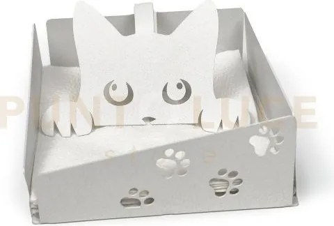 Portatovaglioli silvestro bianco marmo