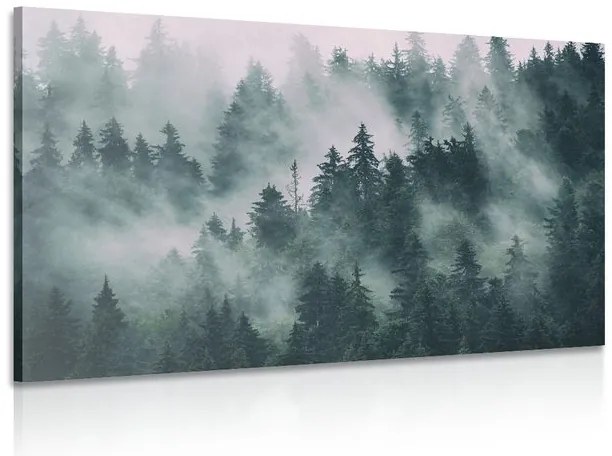 Quadro su tela – Montagne nella nebbia
