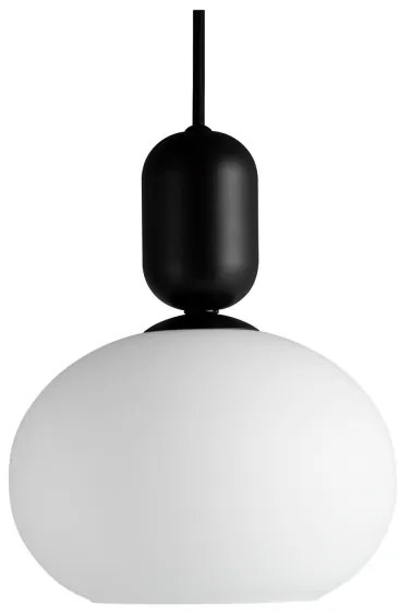 Nordlux - Lampadario a sospensione con filo NOTTI 1xE27/40W/230V nero