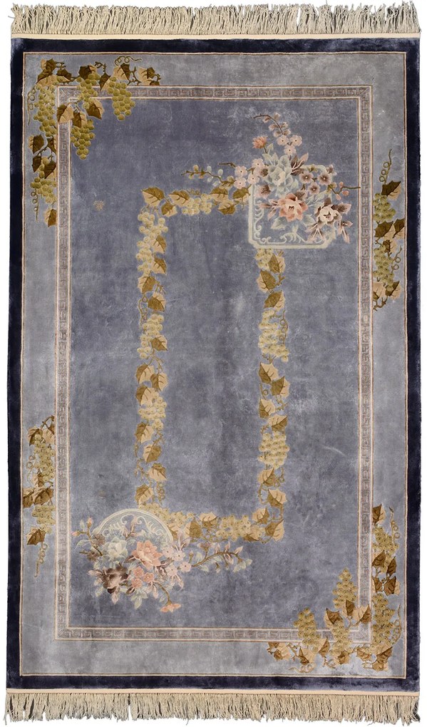 Peking Tappeto orientale 240 x 150 Blu (Cina) Annodato A Mano