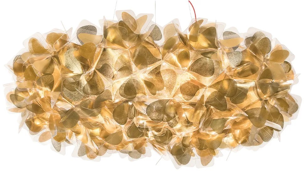 SLAMP - Clizia 130 Lampada a Sospensione Mama Non Mama Gold/Red SLAMP