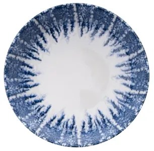 Servizio da tavola 12 pezzi, porcellana, bianco/blu