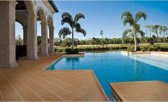 Pavimento klinker 24 x 24 cm beige naturale Rubi Grestejo