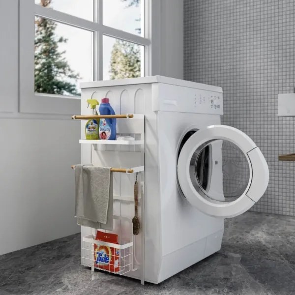 MK FLORIA MKF-21MG02W - Organizzatore magnetico 67,5x31 cm bianco