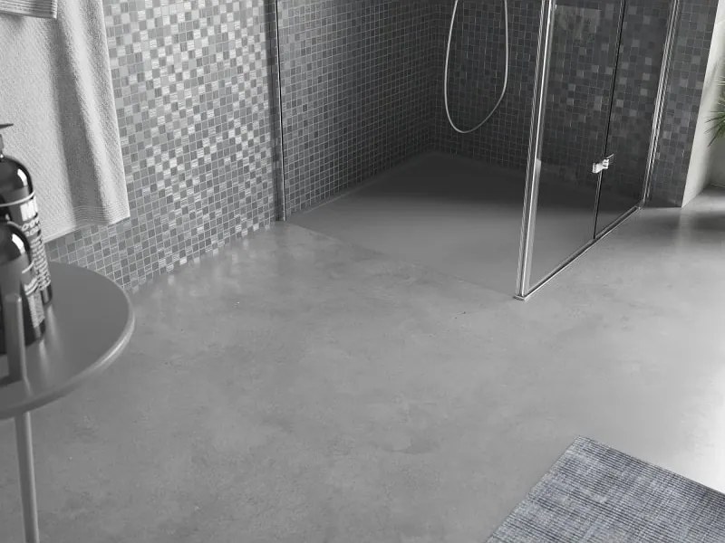 Mexen Amon piatto doccia quadrato SMC 90 x 90 cm, grigio - 4F619090