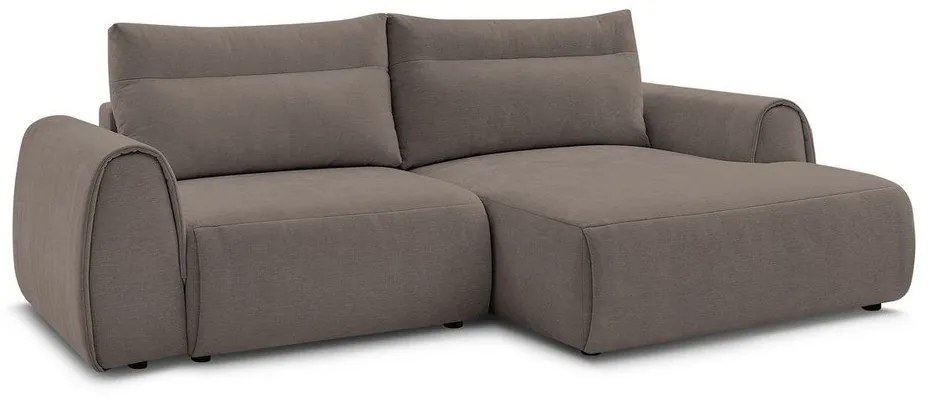 Divano angolare marrone Aden – Bobochic Paris