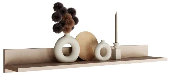 Mensola BASIC 12x104 cm marrone