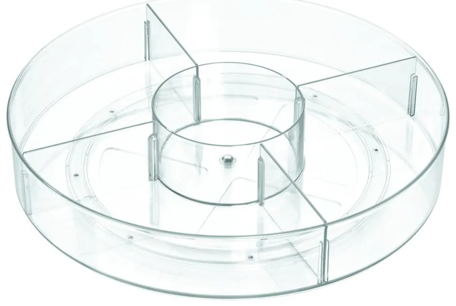 Contenitore rotondo trasparente iDesign The Home Edit, ⌀ 45,7 cm - iDesign/The Home Edit