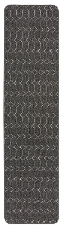 Runner lavabile grigio scuro 57x230 cm Argyll - Flair Rugs