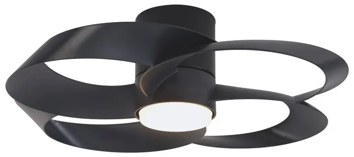 Ventilatore da soffitto Rose nero, ø 65 cm MANTRA