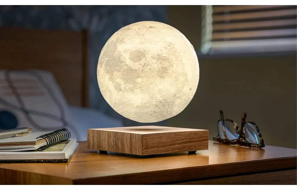Decorazione luminosa marrone con alimentazione a corrente ø 12 cm Moon – Gingko