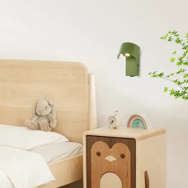 Brilagi - Applique a LED VASTO LED/3W/230V verde