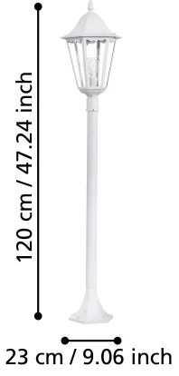 Eglo 93452 Lampada da esterno NAVEDO E27/60W/230V