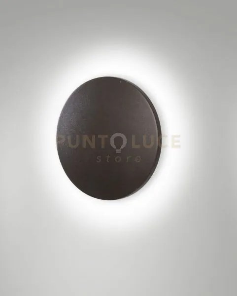 Zon applique da esterno a led 9w 3000k 1017lm grigio scuro ip65