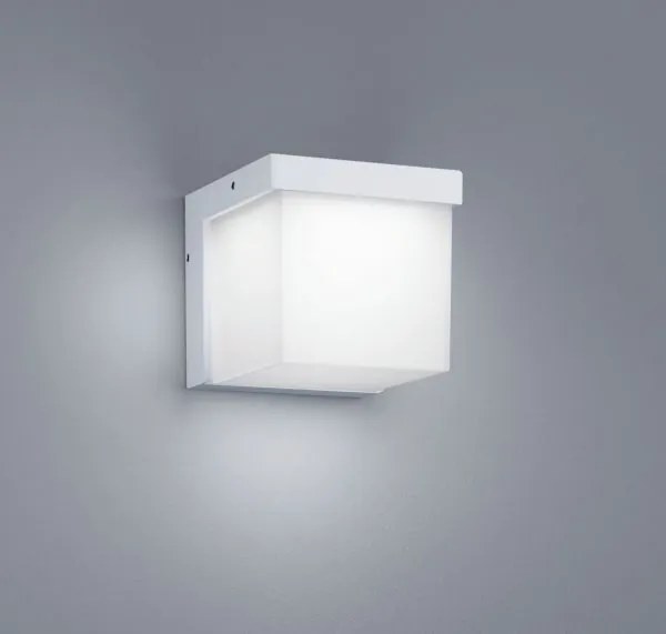 Applique yangtze led quadrata bianca 228260101