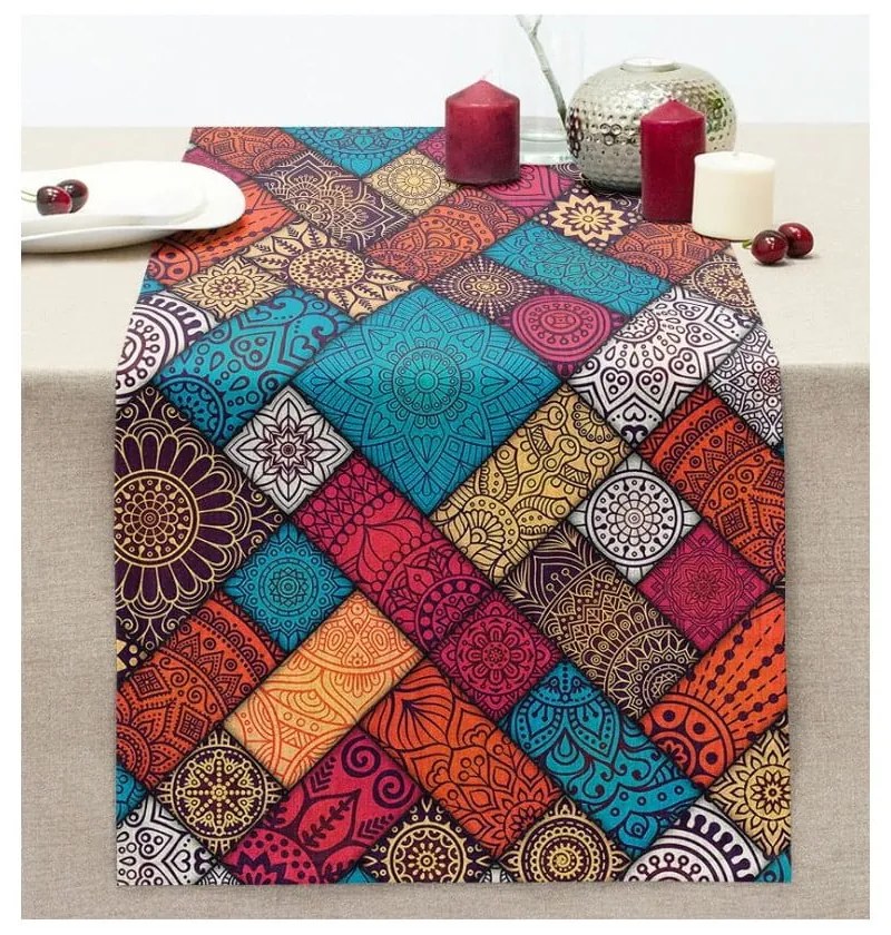 Runner 40x130 cm Mandala Tiles – Mila Home